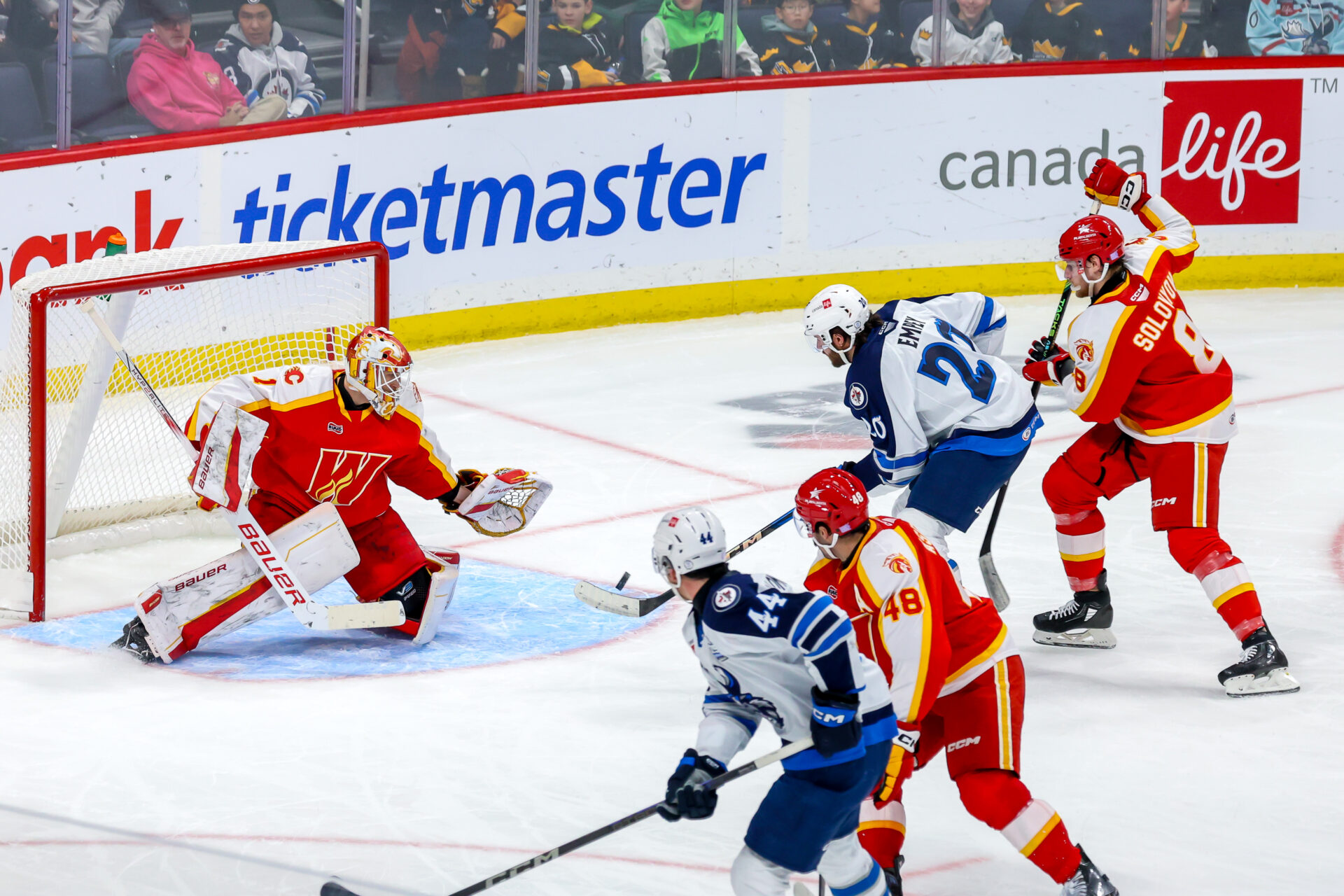 Calgary Wranglers vs Manitoba Moose